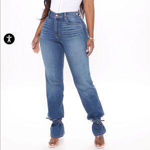 Tough Act To Follow FN Jeans - Tie Ankle